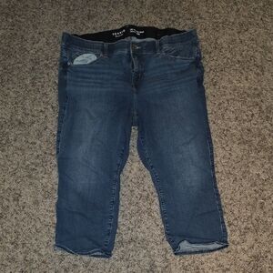 Torrid Women's Dark Blue BOMBSHELL SKINNY CROP 22w